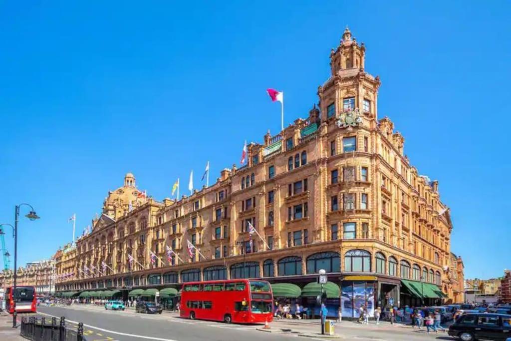 Appartement Harrods 2 Bed Lux Flat W/Patio à Londres Extérieur photo