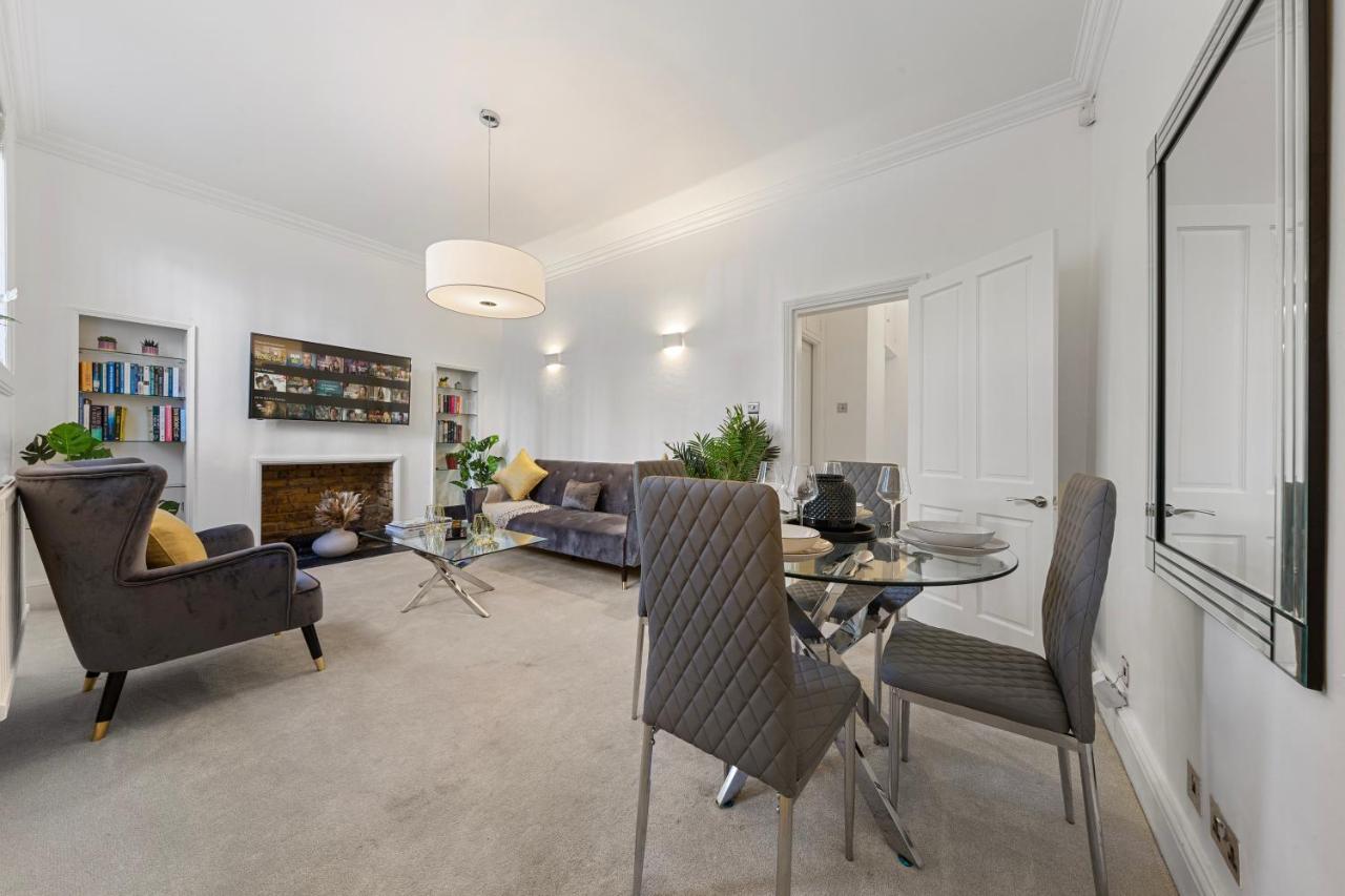 Appartement Harrods 2 Bed Lux Flat W/Patio à Londres Extérieur photo