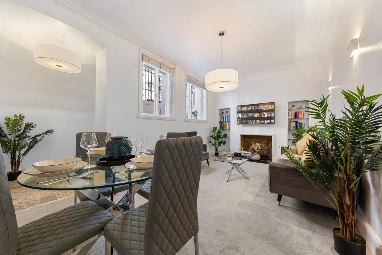 Appartement Harrods 2 Bed Lux Flat W/Patio à Londres Extérieur photo