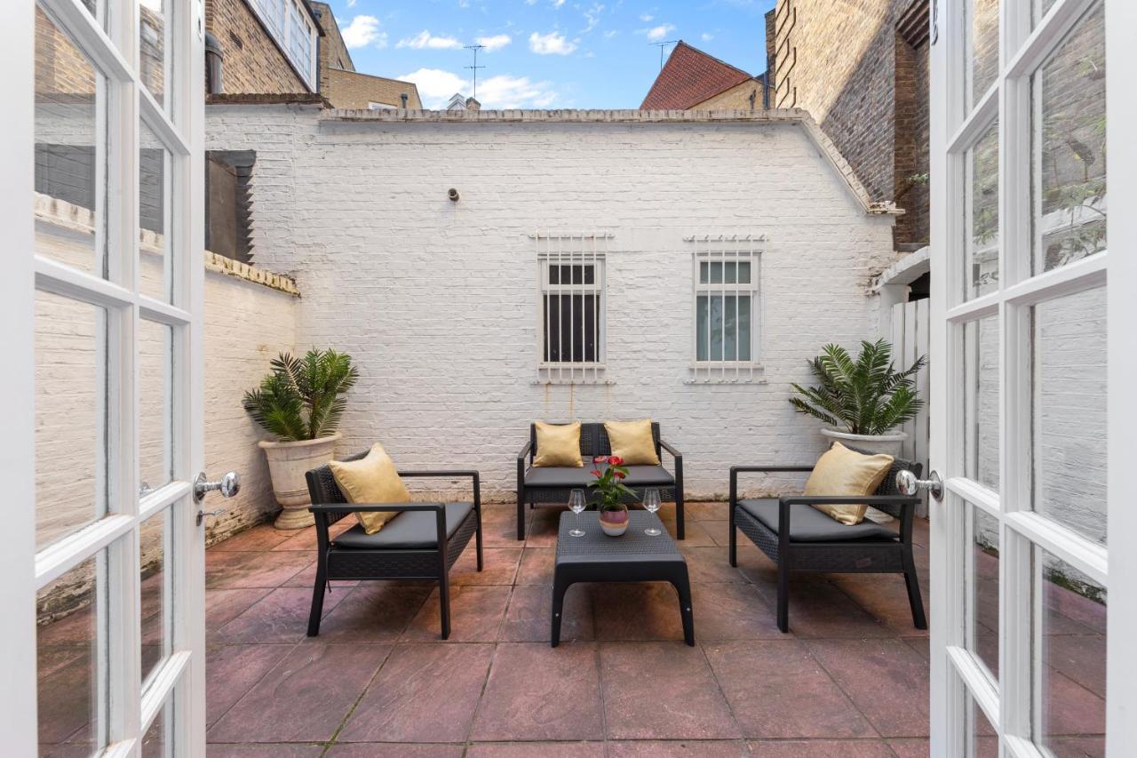 Appartement Harrods 2 Bed Lux Flat W/Patio à Londres Extérieur photo