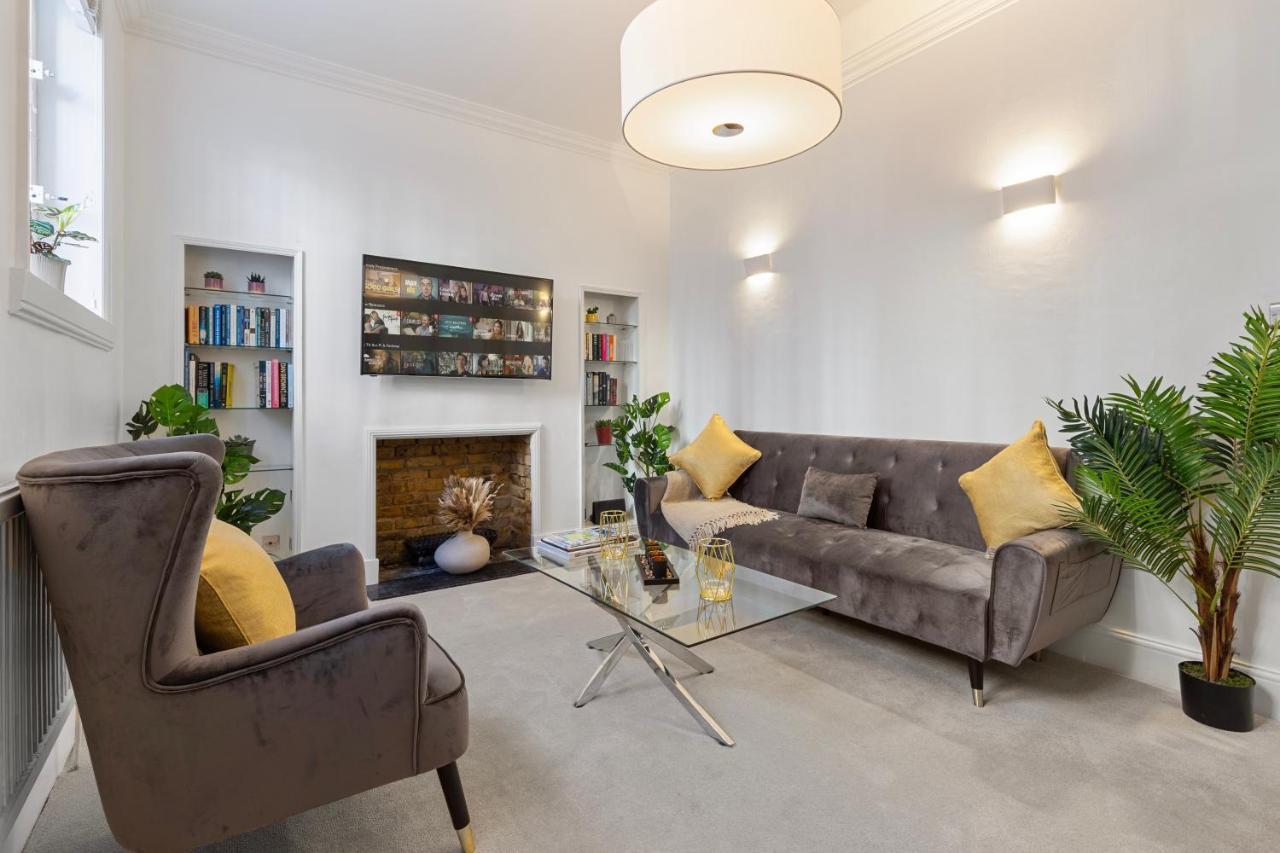 Appartement Harrods 2 Bed Lux Flat W/Patio à Londres Extérieur photo