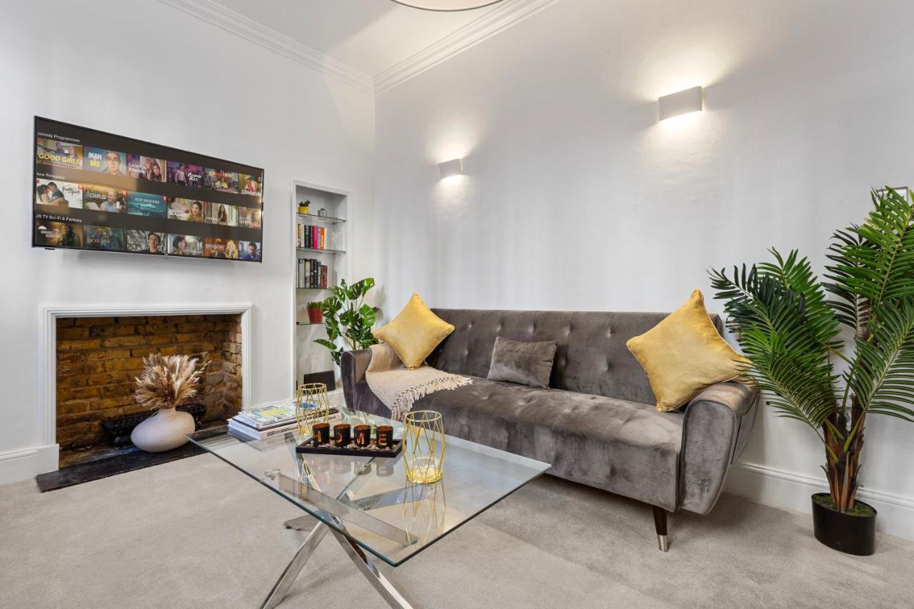 Appartement Harrods 2 Bed Lux Flat W/Patio à Londres Extérieur photo