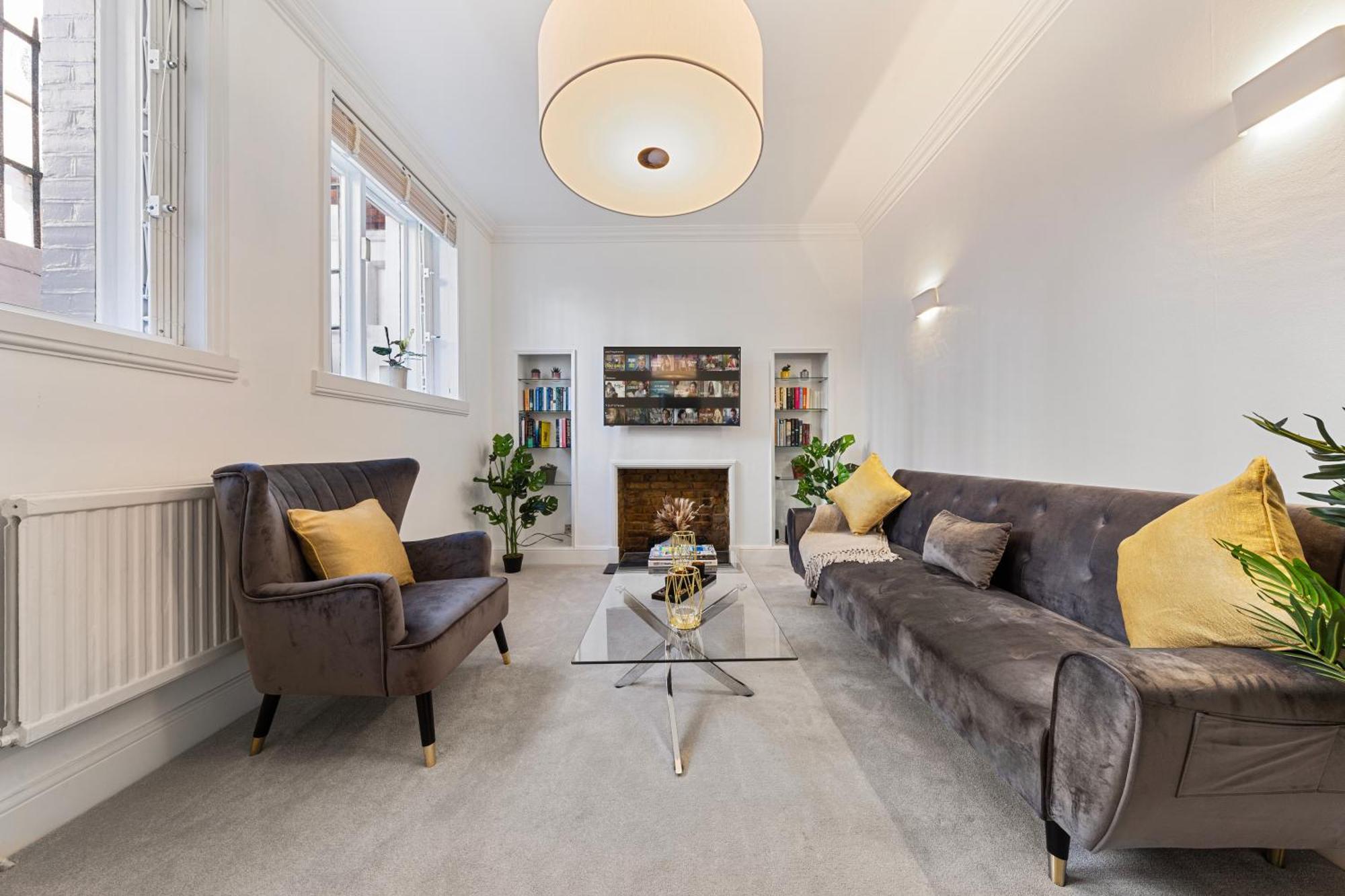 Appartement Harrods 2 Bed Lux Flat W/Patio à Londres Extérieur photo